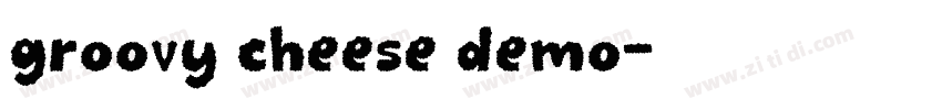 groovy cheese demo字体转换